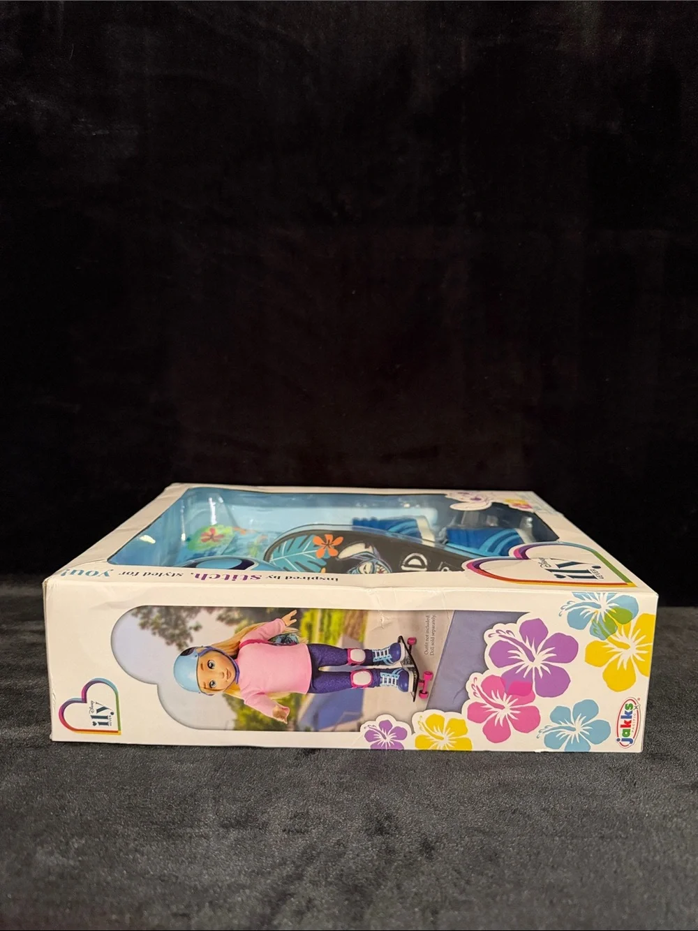 New Disney ILY 4ever Stitch Inspired Skateboard Accessory Pack For 18